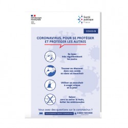 AFFICHE A3V gestes barrières